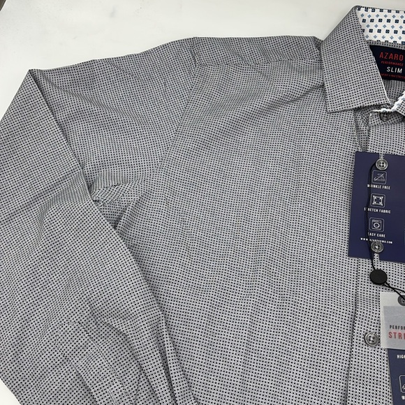 Zara Uomo Performance Collection Slim Fit Button-Up Shirt - Picture 3 of 7